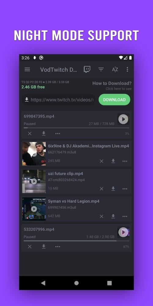 VodTwit: Downloader for Twitch