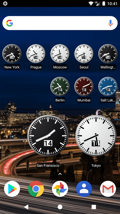 World Clock Widget 2023 Pro