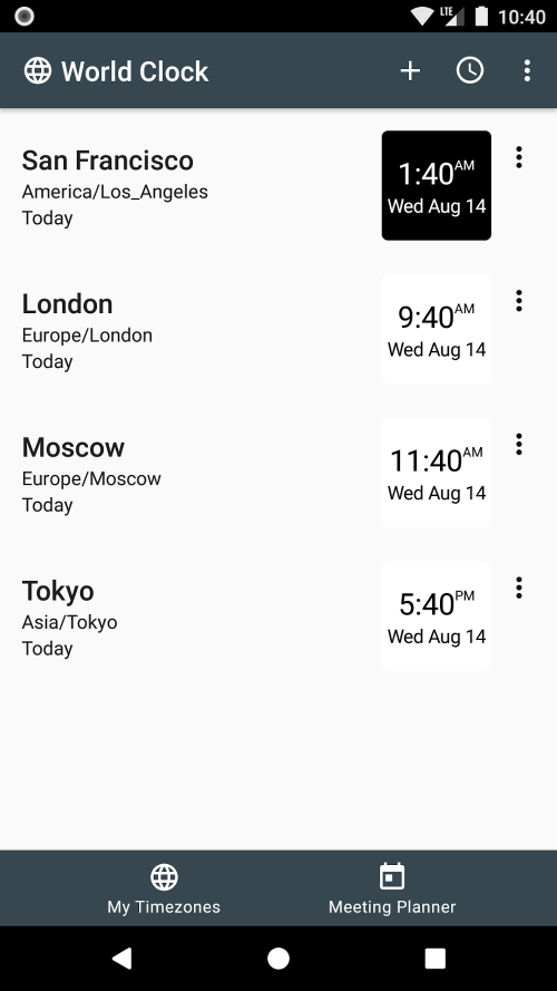 World Clock Widget 2023 Pro