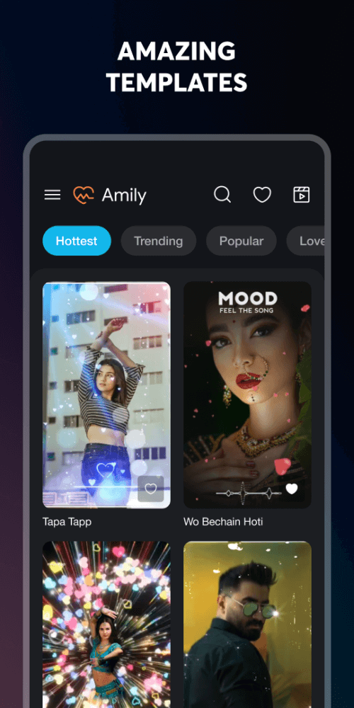 Amily: Status Video Maker