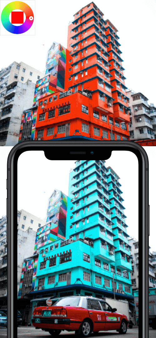 Color Changing Camera