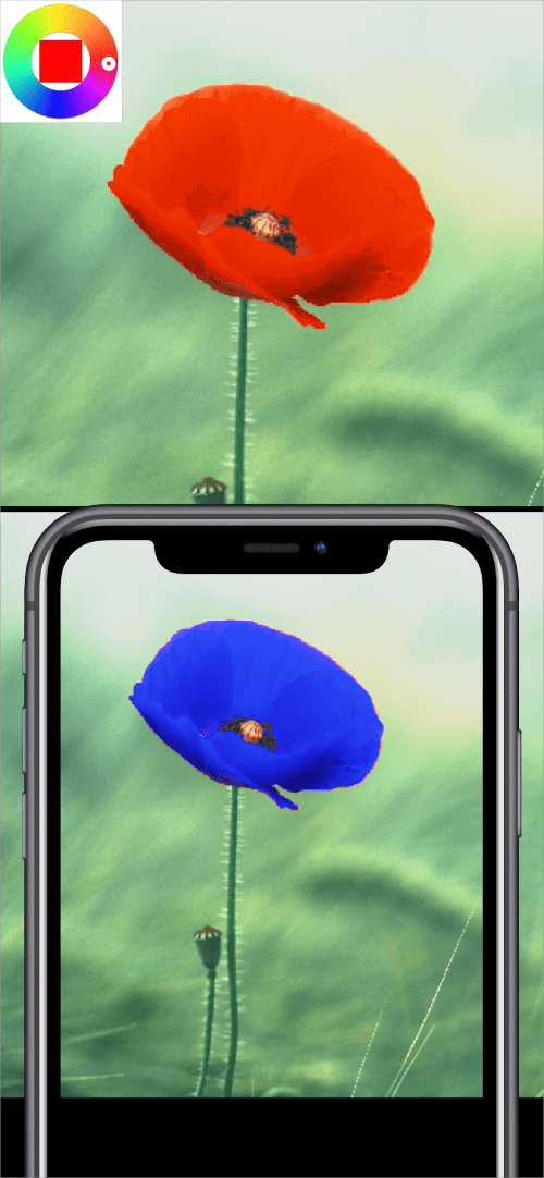 Color Changing Camera