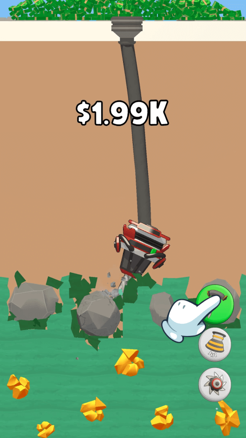 Drill and Collect – Idle Mine