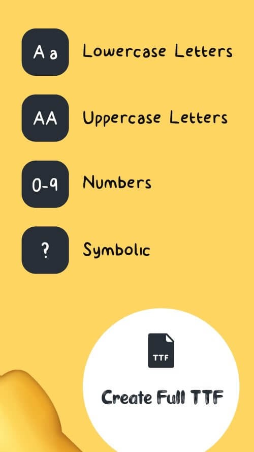 Handwriting Font Creator