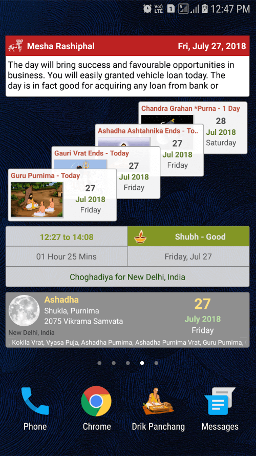 Hindu Calendar – Drik Panchang