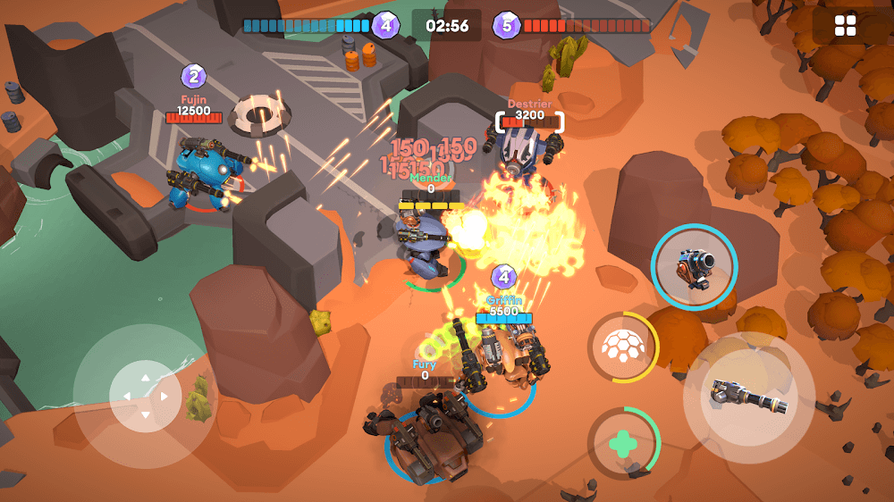 Little Big Robots. Mech Battle