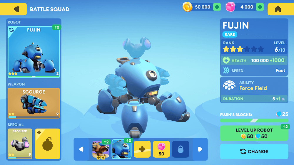 Little Big Robots. Mech Battle