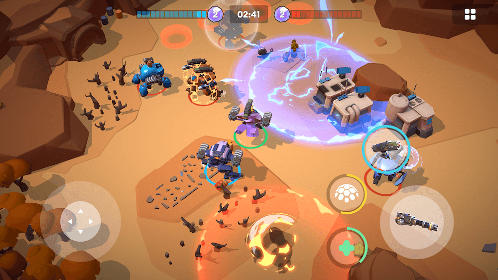 Little Big Robots. Mech Battle