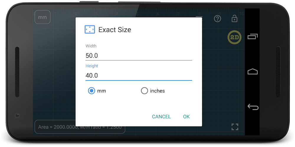 Millimeter – screen ruler app