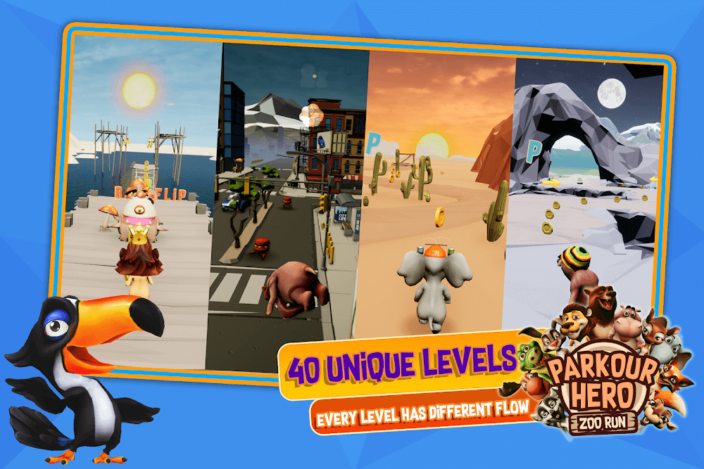 Parkour Hero – Animal Runner 3