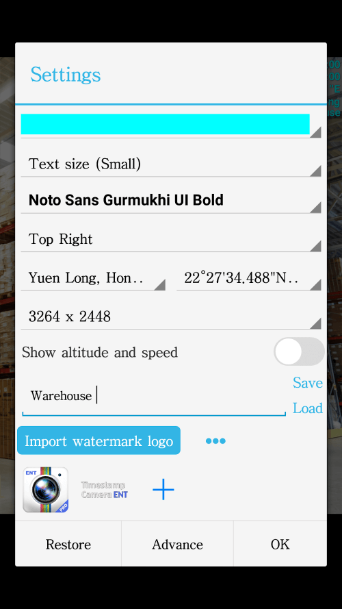 Timestamp Camera EnterprisePro