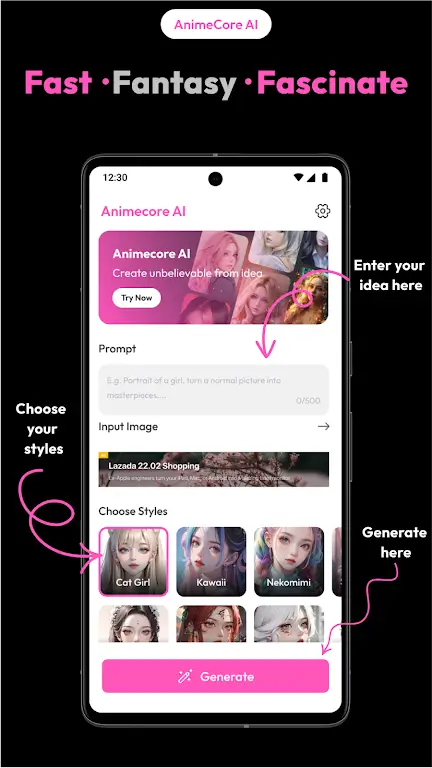 Animecore AI: AI Photo Creator