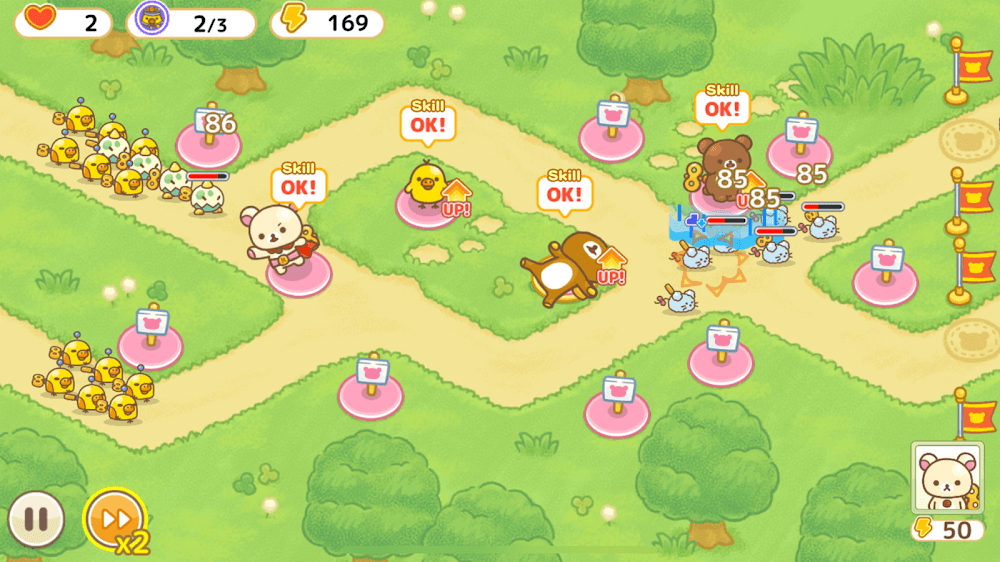 Korilakkuma Tower Defense