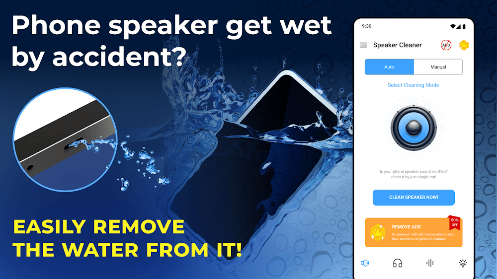 Speaker Cleaner – Remove Water